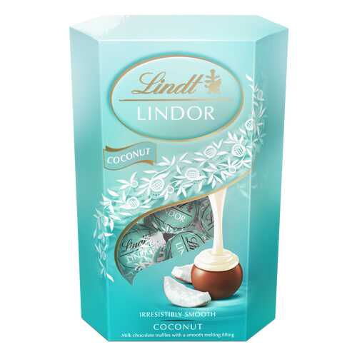 Набор конфет Lindt lindor молочный шоколад c кокосом 200 г в Мария-Ра
