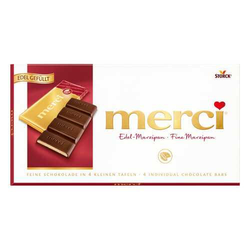 Набор конфет шоколадных Merci марципан 112 г в Мария-Ра