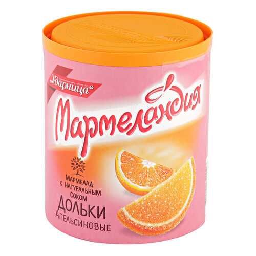 Мармелад МАРМЕЛАНДИЯ апельс.дольки 250г*4 шт в Мария-Ра