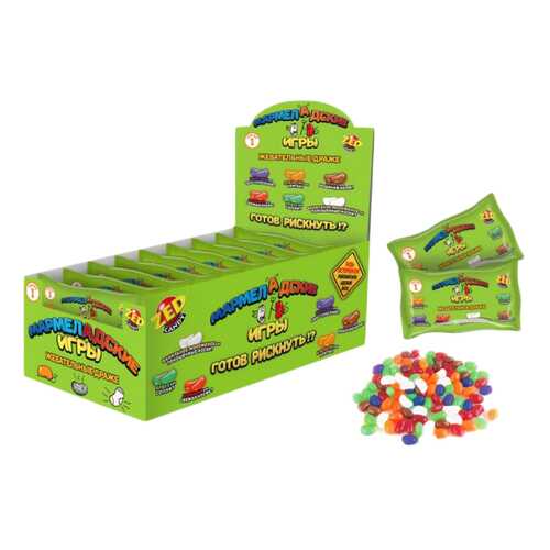 Настольная игра Мармеладские игры, в пакете, 1 серия, 50 гр. Zed Candy в Мария-Ра