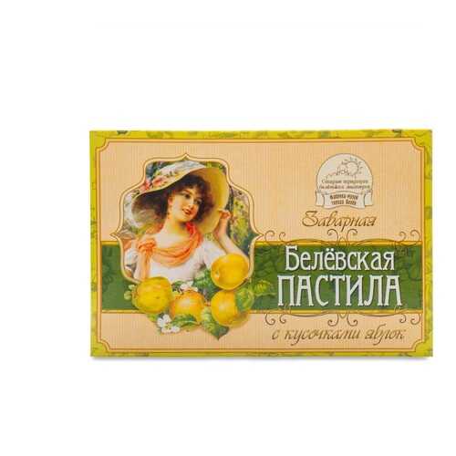 Пастила Старые традиции Заварная с кусочками яблок 170 г в картонной упаковке Россия в Мария-Ра