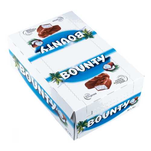 Батончик Bounty шоколадный 55 г 32 штуки в Мария-Ра