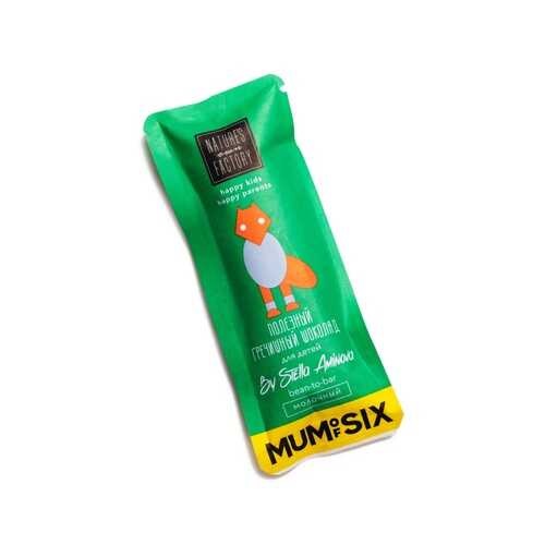 Гречишный шоколад Nature’sownfactory & МUMofSIX молочный 20 г в Мария-Ра