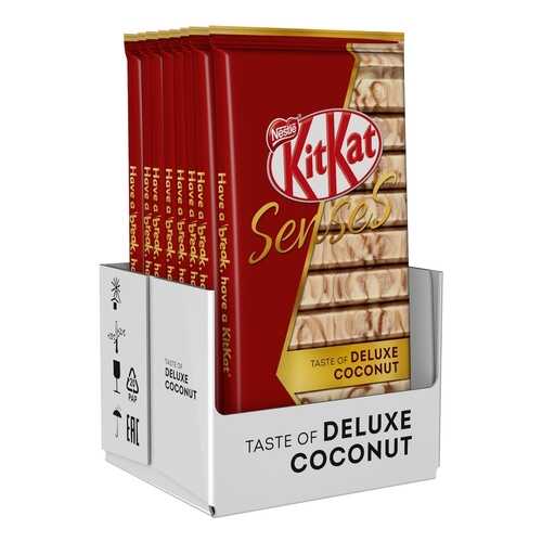 KITKAT Senses Deluxe Coconut 8 шт по 112г в Мария-Ра