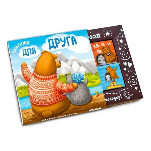 Шоколад Chokocat Для друга, молочный, 60 гр в Мария-Ра