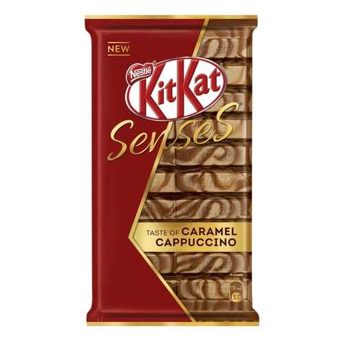 Шоколад Kit-Kat senses со вкусом капучино и карамели с хрустящей вафлей 112 г в Мария-Ра