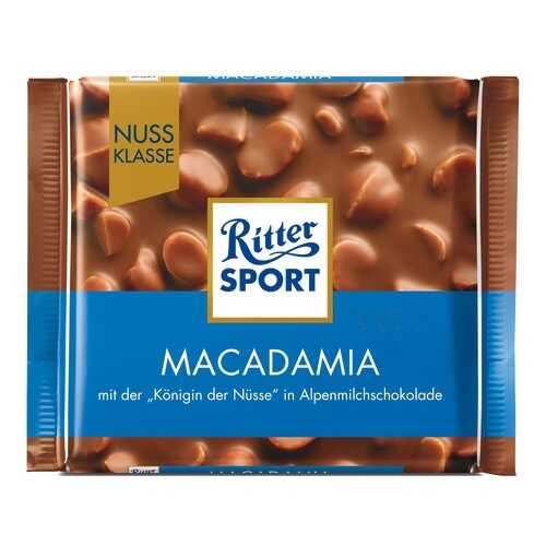 Шоколад Ritter Sport макадамия молочный с обжаренным орехом макадамии 100 г в Мария-Ра