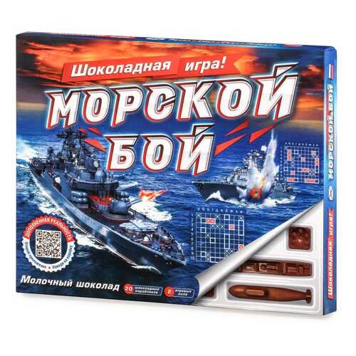 Шоколадная игра Вкусные идеи морской бой 180 г 28х22х2 Россия в Мария-Ра