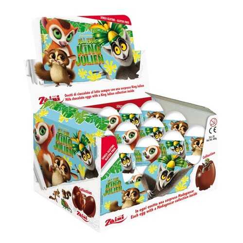Шоколадные яйца Disney король Джулиан с сюрпризом в Мария-Ра
