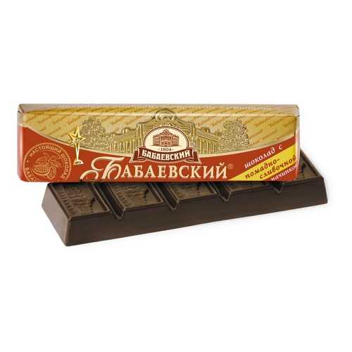 Шоколадный батончик Бабаевский темный с помадно-сливочной начинкой 50 г 20 штук в Мария-Ра
