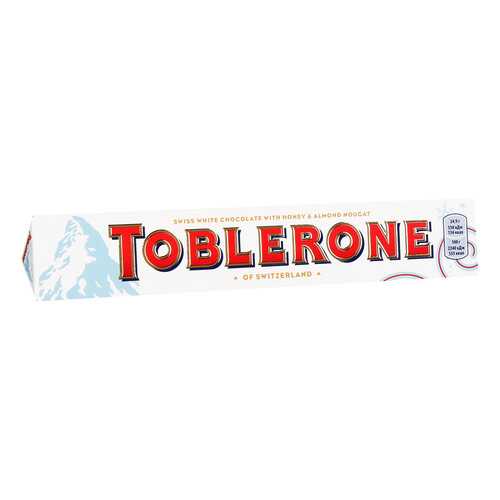 TOBLERONE шоколад белый медово-миндальная нуга 100г в Мария-Ра