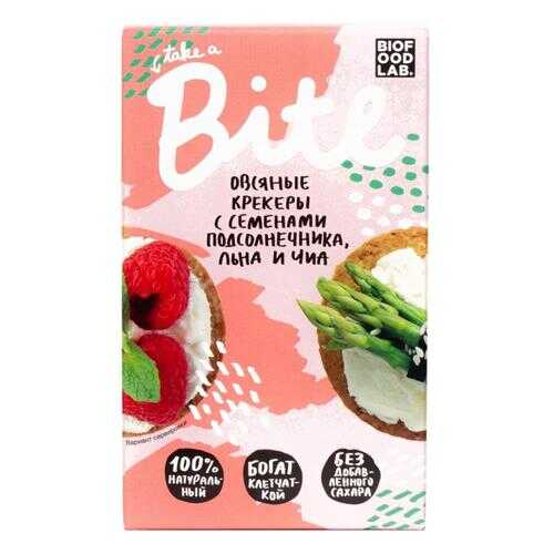 Крекеры Bite овсяные с семенами подсолнечника, льна и чиа 3*200 г в Мария-Ра