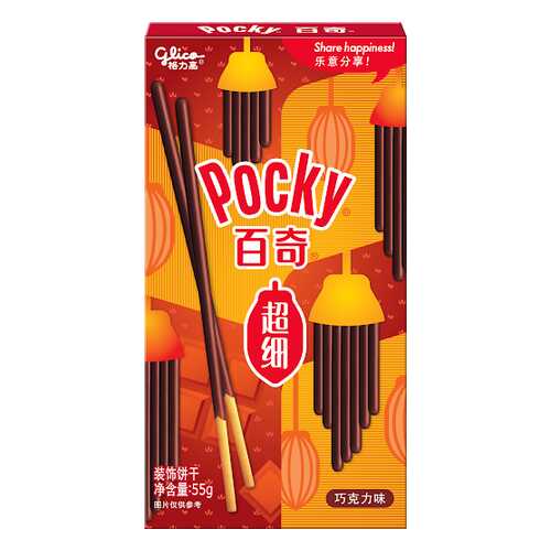 Палочки Glico Pocky со вкусом шоколада 55 г в Мария-Ра