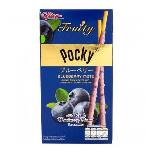 Палочки Pocky Glico голубика в шоколаде 35 г в Мария-Ра