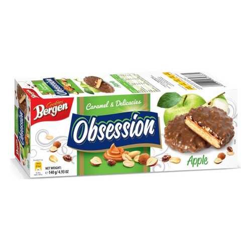 Печенье BERGEN Obsession Apple 140г в Мария-Ра