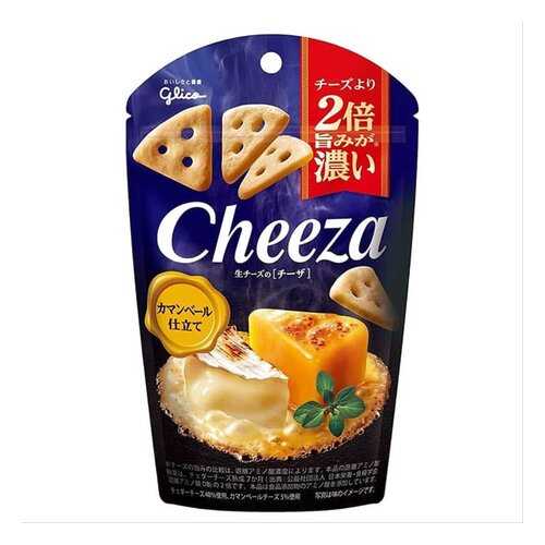 Печенье-снек Glico Cheeza с сыром камамбером 40 г в Мария-Ра