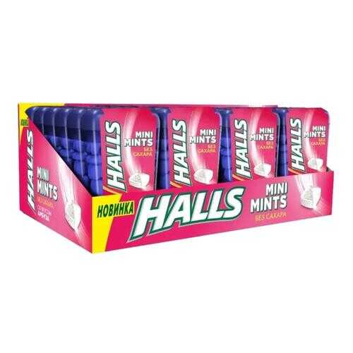 HALLS Mini Mints конфеты без сахара со вкусом арбуза 12.5г по 24 шт в Мария-Ра