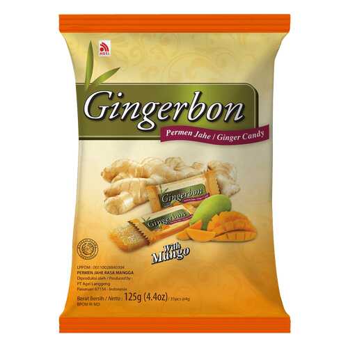 Конфеты Gingerbon имбирные с манго 125 г в Мария-Ра
