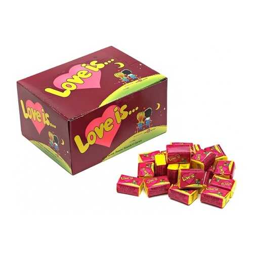 Жевательная резинка Love is вишня-лимон коробка 100 штук в Мария-Ра