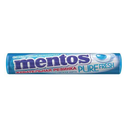 Жевательная резинка Mentos пьюр фреш мята 15.5 г в Мария-Ра