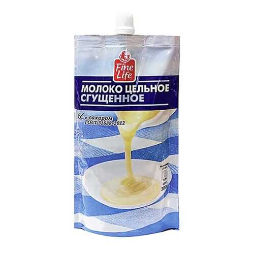 Молоко Fine Life цельное сгущенное с сахаром 300 г в Мария-Ра