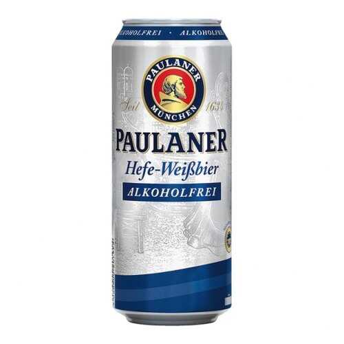 Пиво безалкогольное Paulaner Hefe 0.5 л в банке в Мария-Ра
