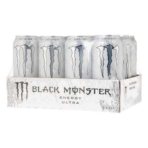 Энергетический напиток Black Monster Energy Ultra 12 шт 449 мл в Мария-Ра