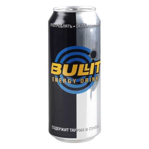 Напиток энергетический Bullit газированный жестяная банка 0.5 л в Мария-Ра
