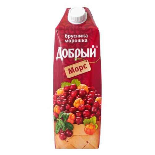Морс брусника-морошка Добрый 1 л в Мария-Ра