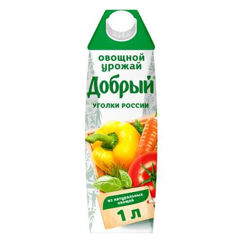 Нектар мультиовощной Добрый овощной урожай 1 л в Мария-Ра