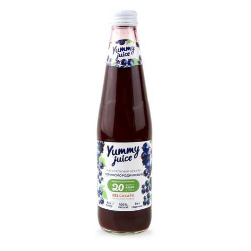 Нектар Yummy juice черносмородиновый без сахара в Мария-Ра