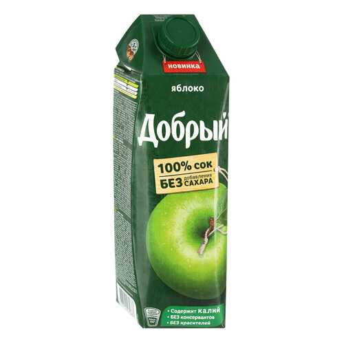 Сок ДОБРЫЙ Яблоко T-Pack 1л*4 шт в Мария-Ра