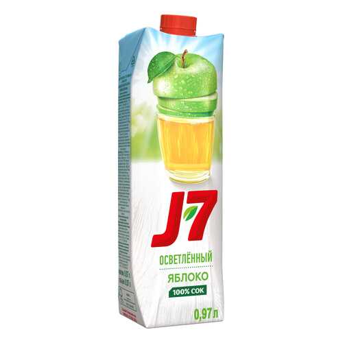 Сок яблоко J7 осветленный 0.97 л в Мария-Ра